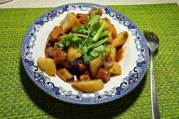 红烧山药排骨的做法图解7