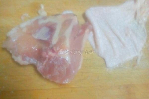 香菇鸡肉粥的做法图解1