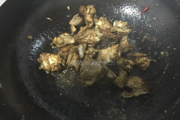 菠萝焖鸭的做法图解5