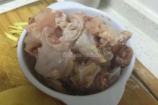 生炒柠檬鸭的做法图解2