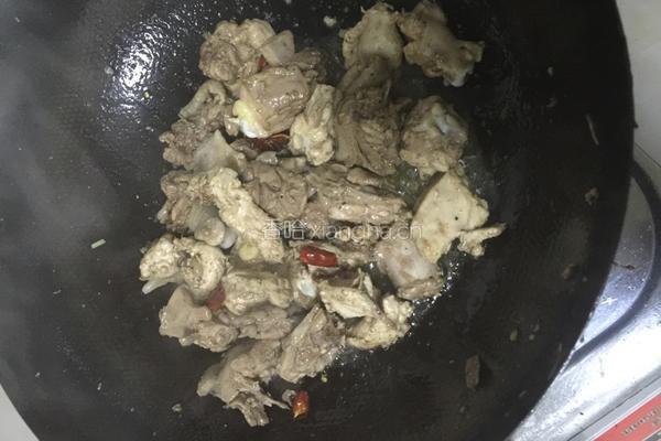 生炒柠檬鸭的做法图解5