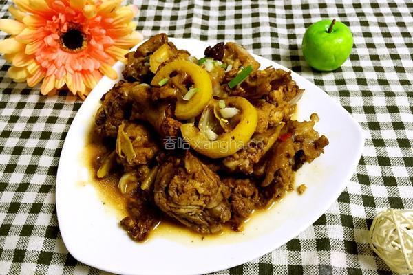 生炒柠檬鸭的做法图解8