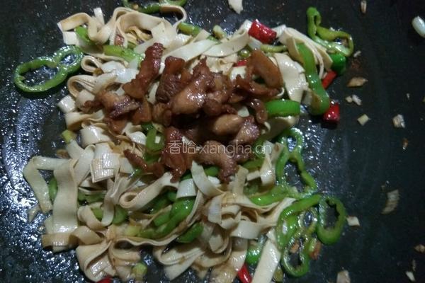 肉炒千张的做法图解11