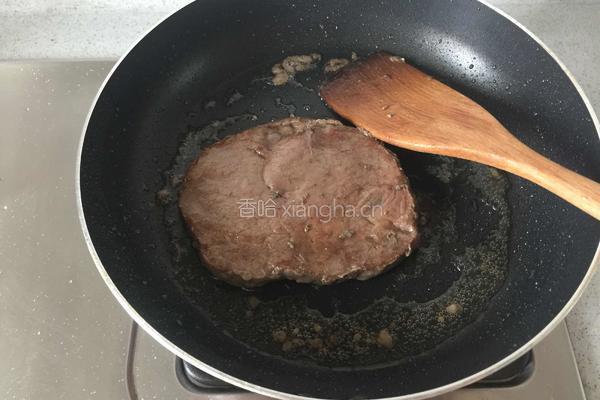 茄汁烤肉眼牛排的做法图解4