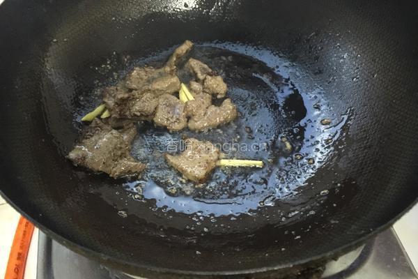 煮猪肝的做法图解3
