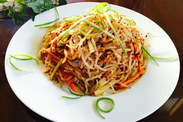 韩式豆芽凉拌菜的做法图解6