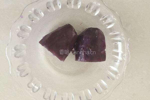 紫薯芋圆的做法图解1