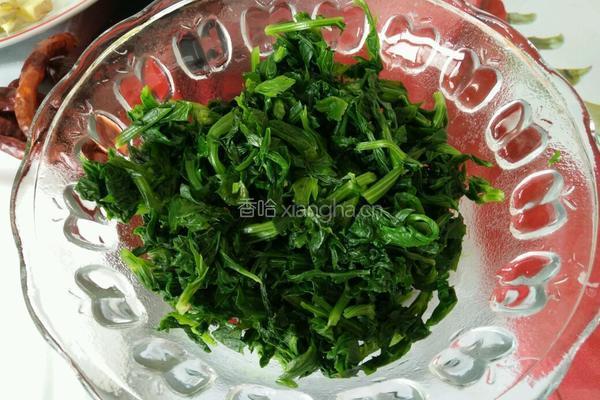 芹菜叶咸菜的做法图解4