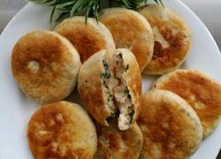 韭菜发面油饼