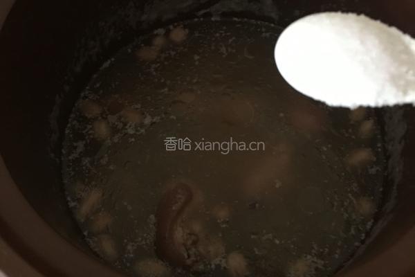 黄豆炖猪脚汤的做法图解5