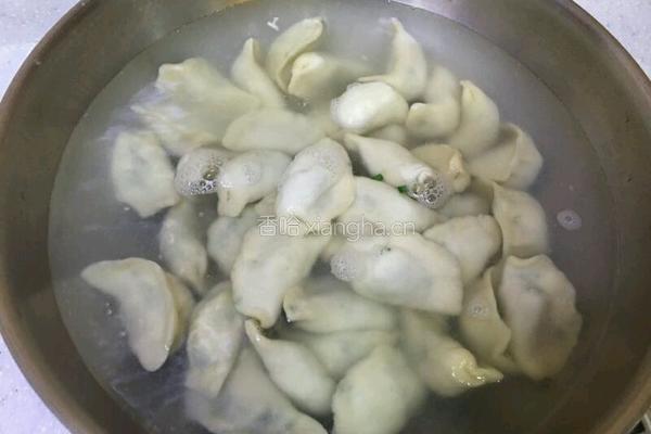 牛肉韭菜饺子的做法图解12