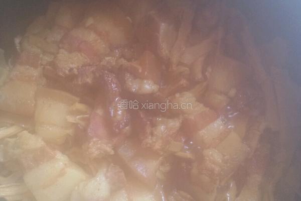 笋干煲猪肉的做法图解5