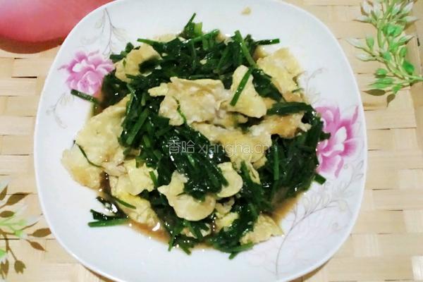 韭菜炒鸡蛋