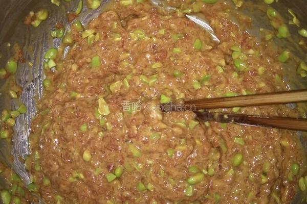 毛豆猪肉丸的做法图解4