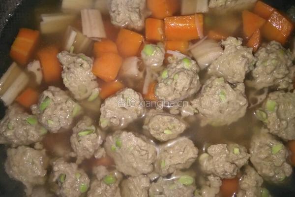 毛豆猪肉丸的做法图解8