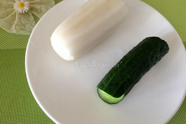 凉拌白萝卜的做法图解1