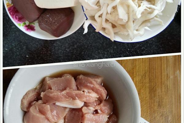 猪肉五杂汤的做法图解1