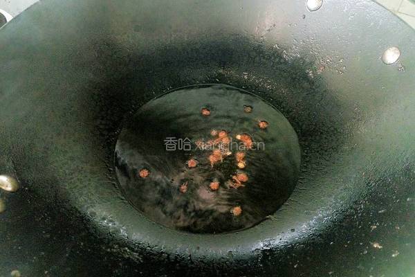 扁豆炒火腿的做法图解5