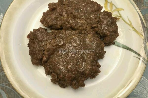核桃油煎黑胡椒牛肉饼的做法图解9