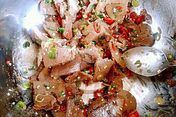 凉拌牛肉的做法图解11