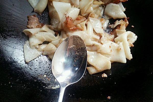 咸肉炒豆丝的做法图解9