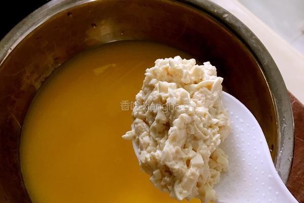 鸡蛋虾仁豆腐羹的做法图解5