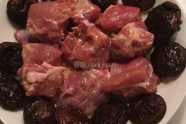 冬菇蒸排骨的做法图解4