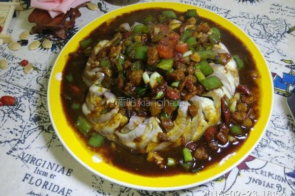 蟠龙茄子（蒸制）的做法图解13