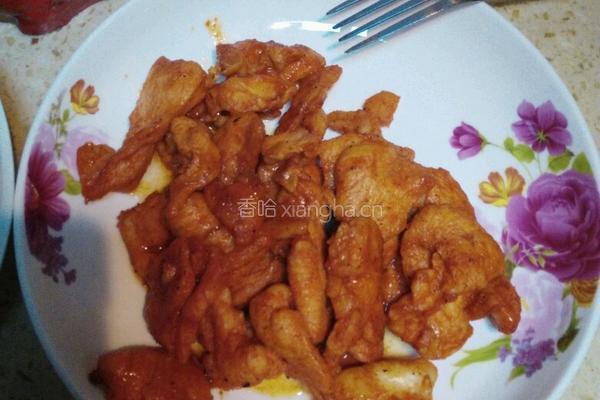 鸡肉苹果花边披萨的做法图解7