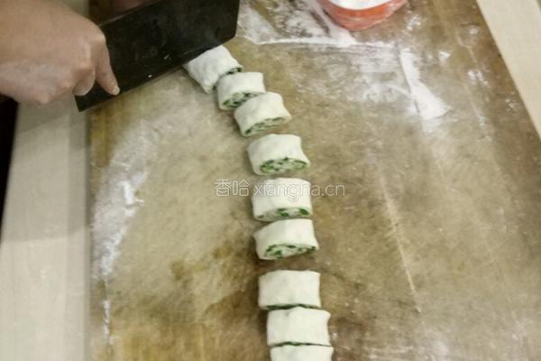 葱油花卷的做法图解9