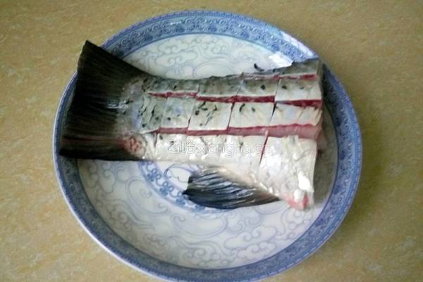 蒸鲩鱼尾的做法图解2
