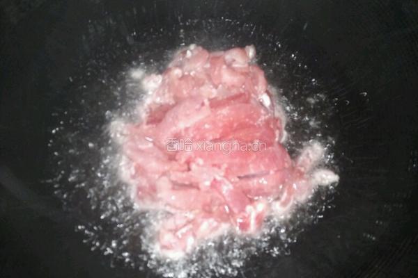 青菜肉丝面的做法图解3