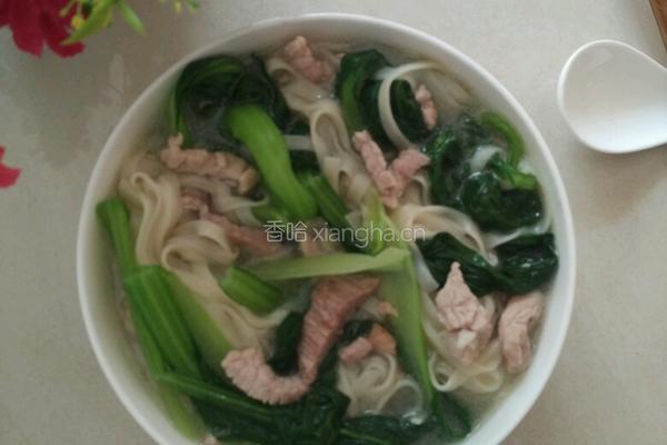 青菜肉丝面的做法图解13