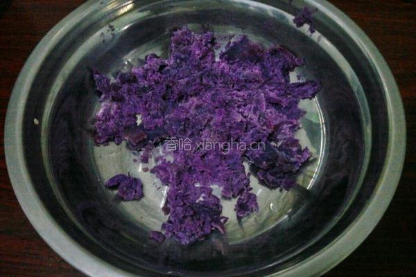 南瓜紫薯开花馒头的做法图解5