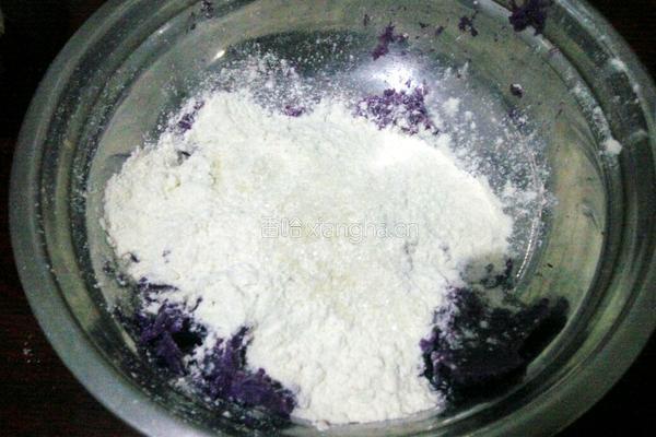 南瓜紫薯开花馒头的做法图解7