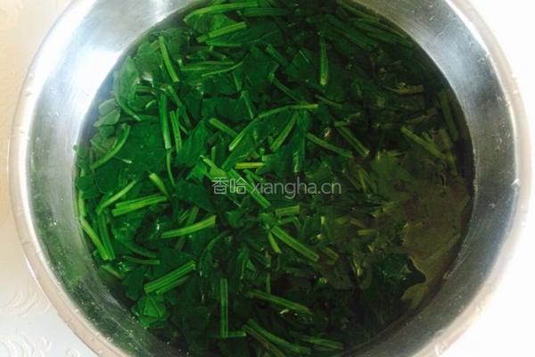 老醋菠菜花生米的做法图解8