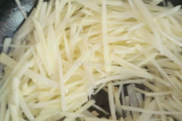酱香土豆丝的做法图解4