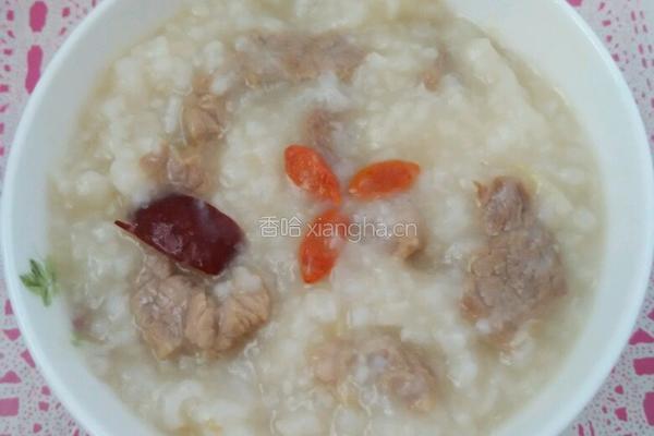 红枣瘦肉粥的做法图解7