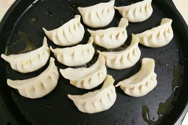 电饼铛煎饺的做法图解3