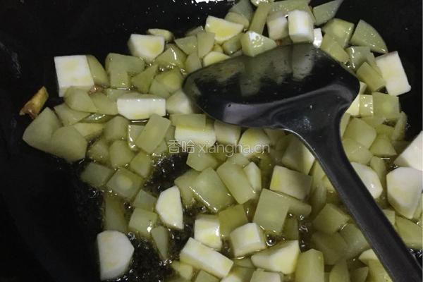 土豆炒山药的做法图解4