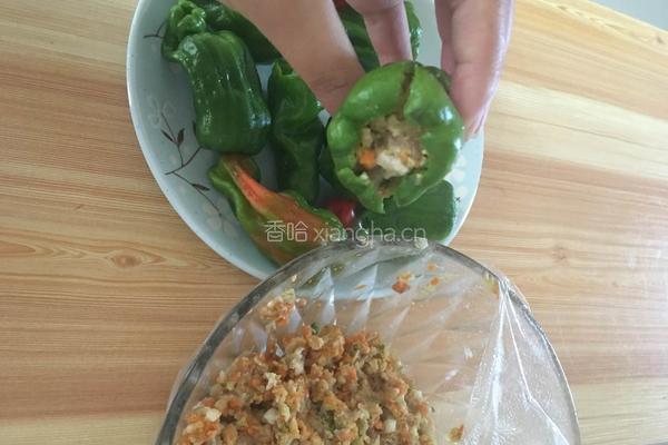 酿青椒的做法图解2