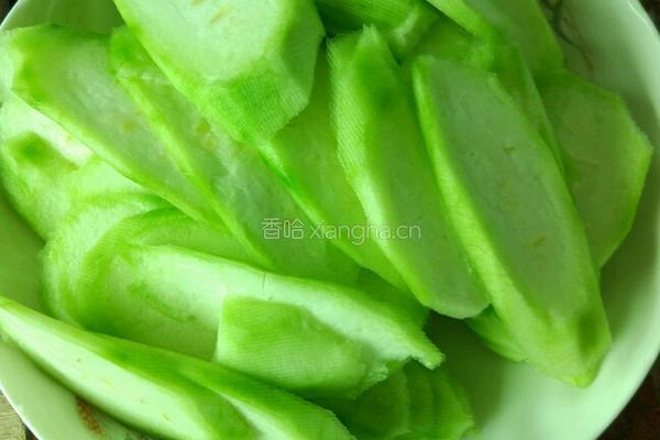 角瓜炒蛋的做法图解3