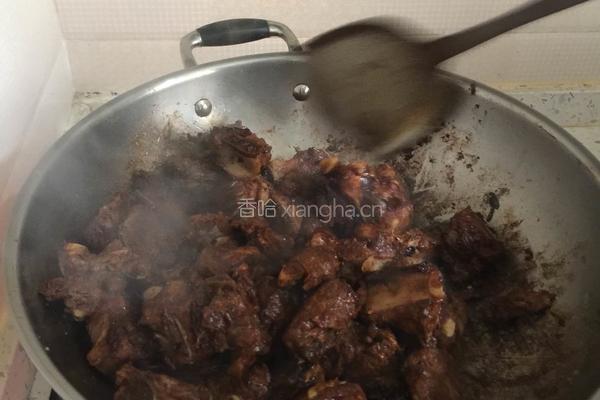 秘制排骨焖面的做法图解6