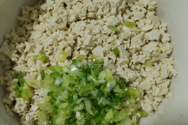 香菇豆腐包子的做法图解4