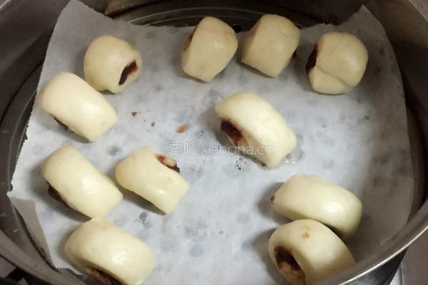 豆沙馒头的做法图解9