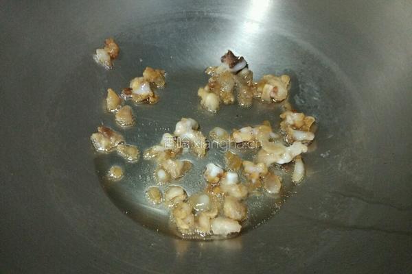 香酥蚕豆肉沫的做法图解2