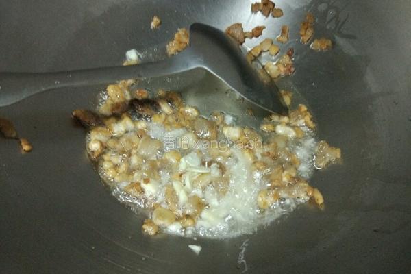 香酥蚕豆肉沫的做法图解3