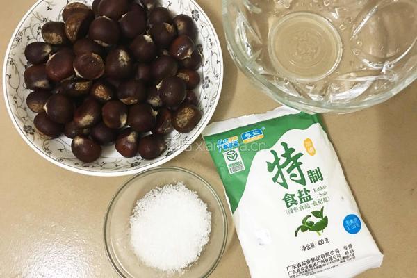 糖炒板栗的做法图解1