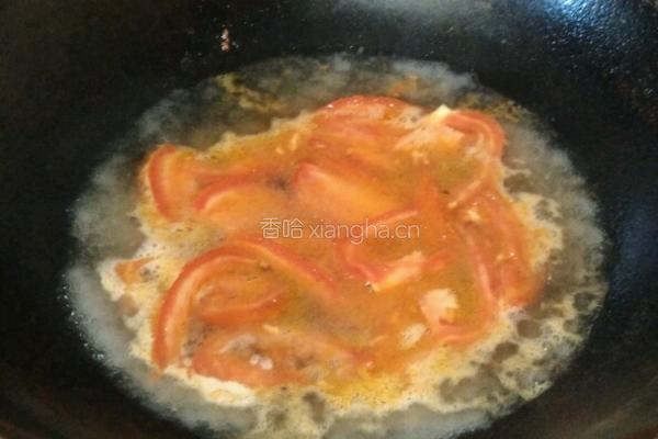 西红柿蛋汤的做法图解5