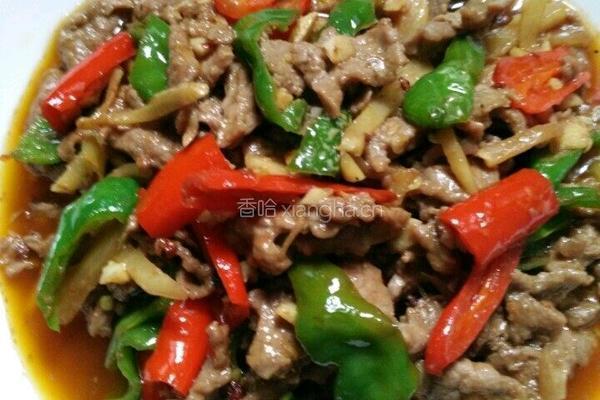 祖俺家常小炒牛肉的做法图解3